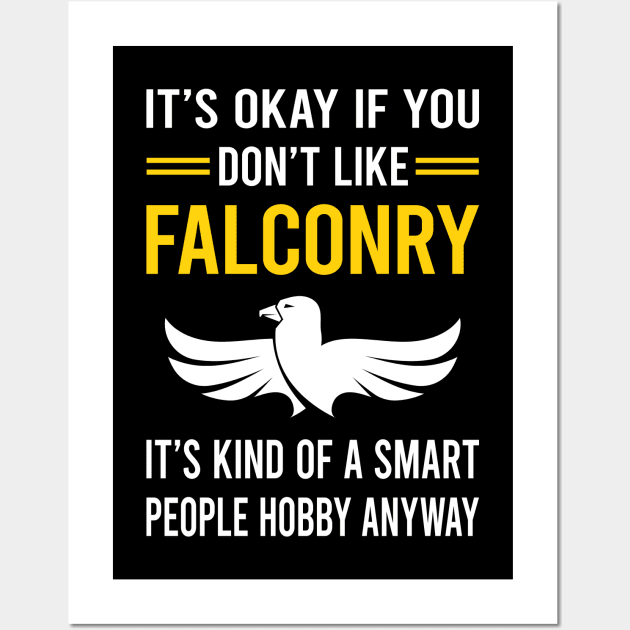 Smart People Hobby Falconry Falconer Wall Art by Bourguignon Aror